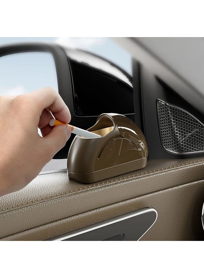 Premium Windproof Car Door Ashtray Black Odor Seal Design Seamless Integration - Image 4